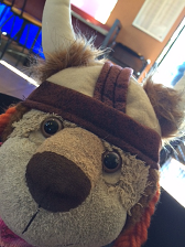 A Stuffed lion